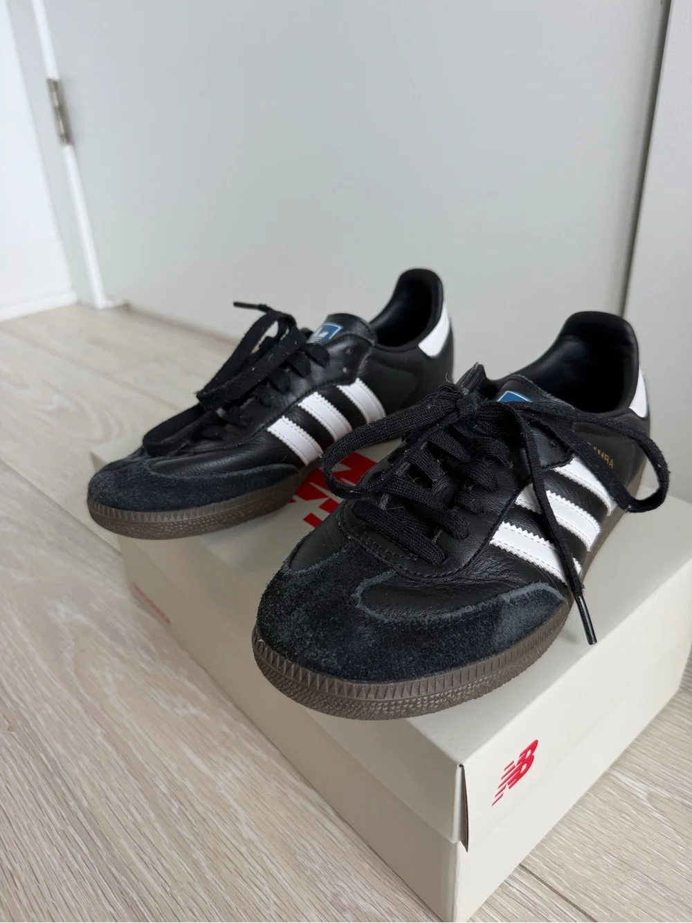 adidas Black & White Unisex Samba Sneakers
